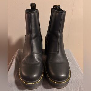 Dr. Martens Black Heeled Boots
